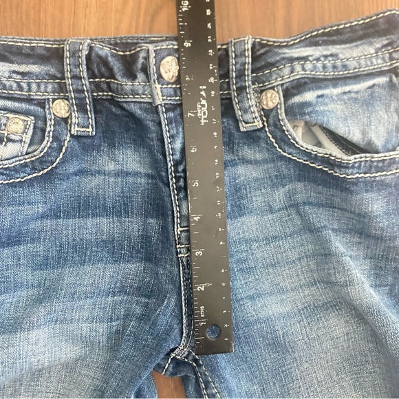 Miss Me Womens Cactus Sombrero Chloe Boot Cut Jeans Embroidered Women’s Sz 29 - Picture 15 of 16